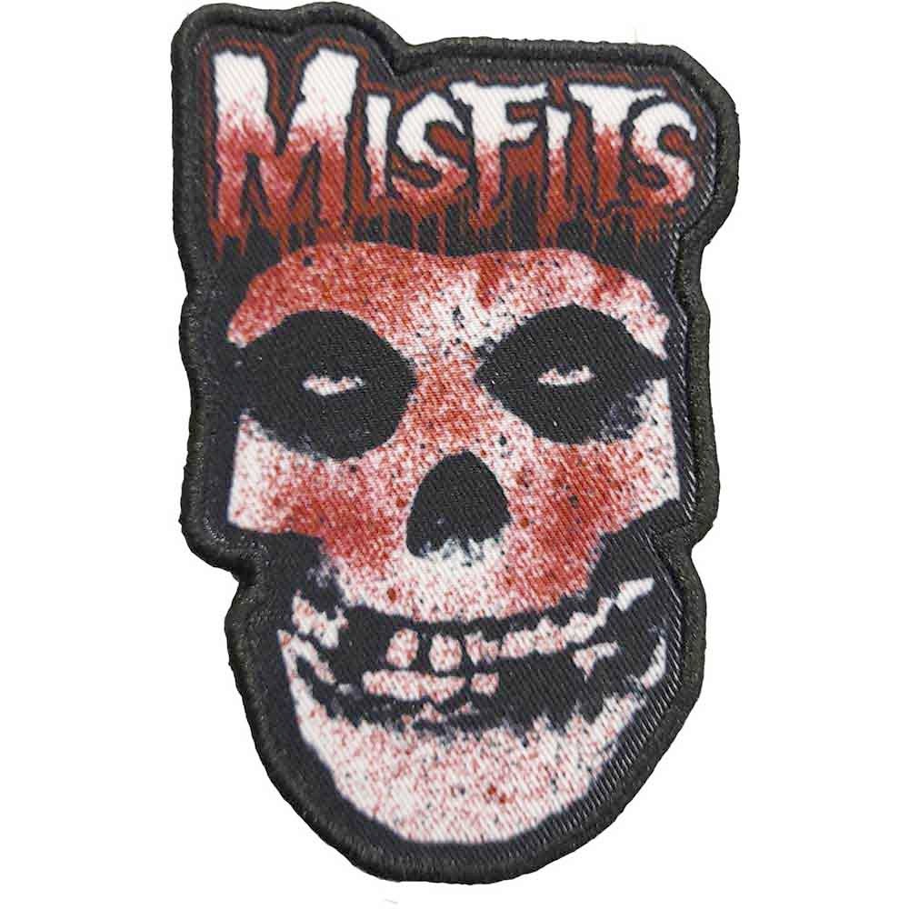 Misfits - Blood Drip Skull Patch - Multicolours